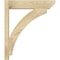 Ekena Millwork Thorton Slat Rough Sawn Outlooker, Douglas Fir, 6"W x 24"D x 28"H OUT06X24X28THR06RDF - alternate 4